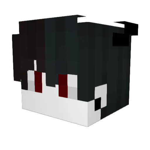 xT3G4 Minecraft avatar head, 3D render