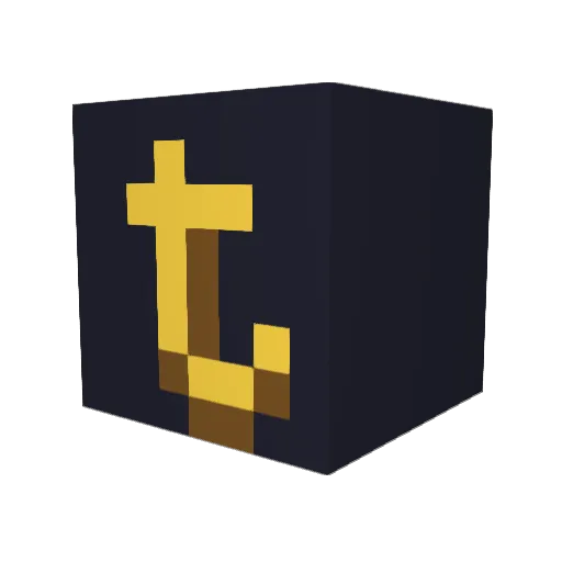 xTERMUXx Minecraft avatar head, 3D render