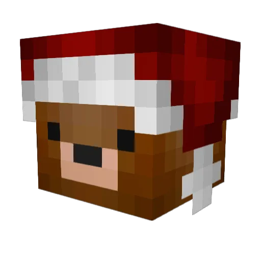 xTFuziion Minecraft avatar head, 3D render