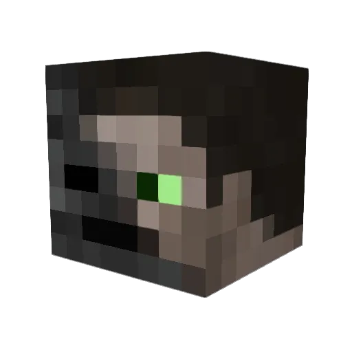 xTH0RNz Minecraft avatar head, 3D render