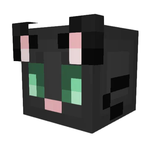 xTHAMERx Minecraft avatar head, 3D render