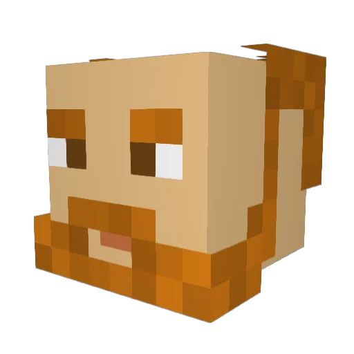 xTHANATOPSISx Minecraft avatar head, 3D render