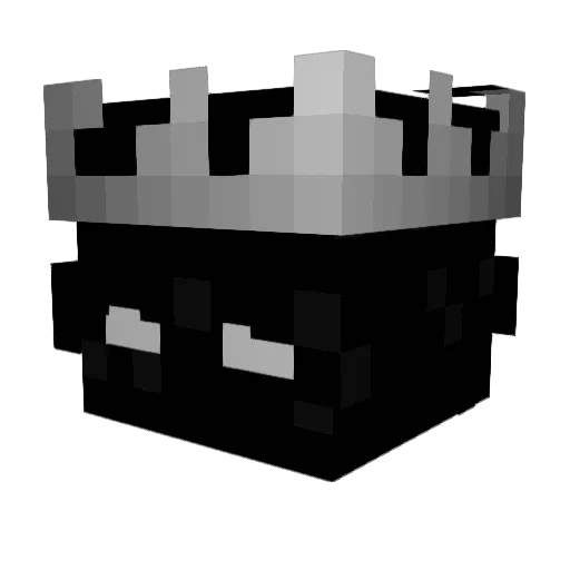 xTUMIKLx Minecraft avatar head, 3D render