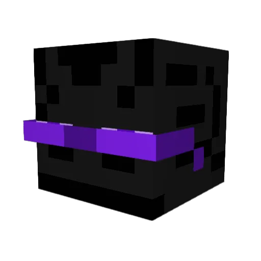 xTdub Minecraft avatar head, 3D render