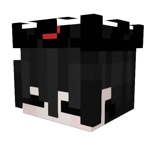 xTera01 Minecraft avatar head, 3D render