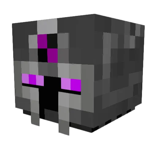 xTevanx Minecraft avatar head, 3D render