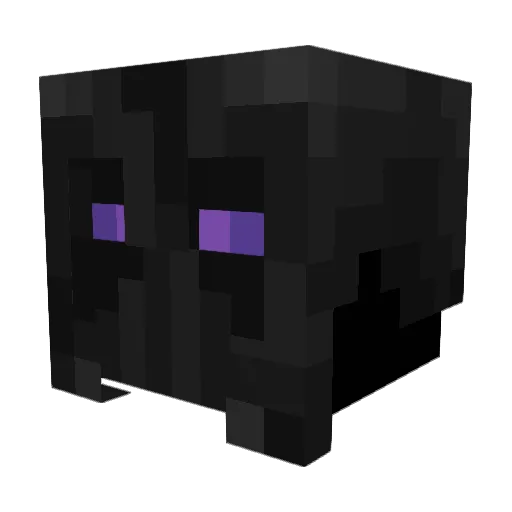 xTh3DarkKnight Minecraft avatar head, 3D render