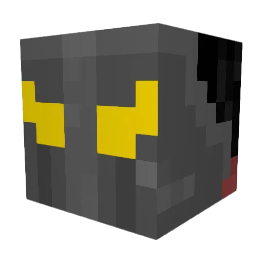 xTheKiwi7 Minecraft avatar head, 3D render