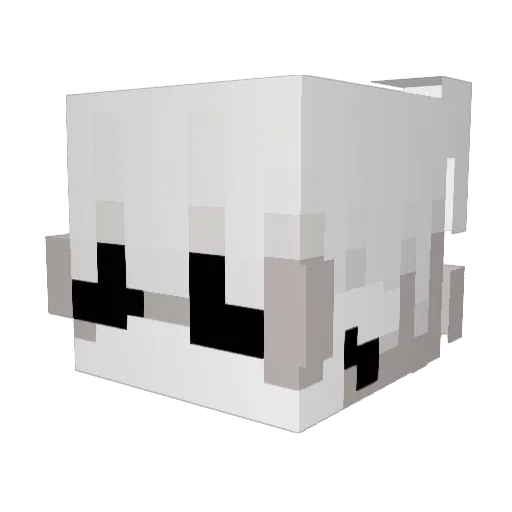xThe_Foolx Minecraft avatar head, 3D render