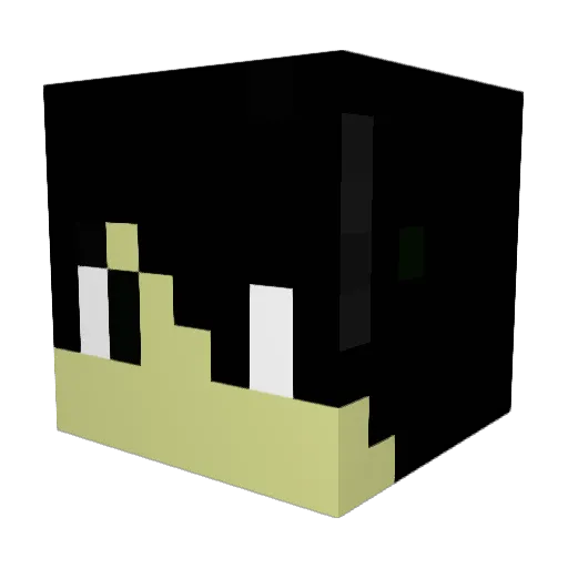 xThi3n Minecraft avatar head, 3D render