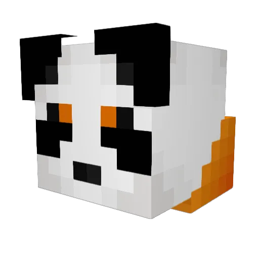 xThisIsMyPiPi Minecraft avatar head, 3D render