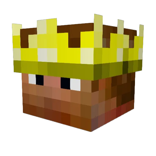 xTonyCJ Minecraft avatar head, 3D render