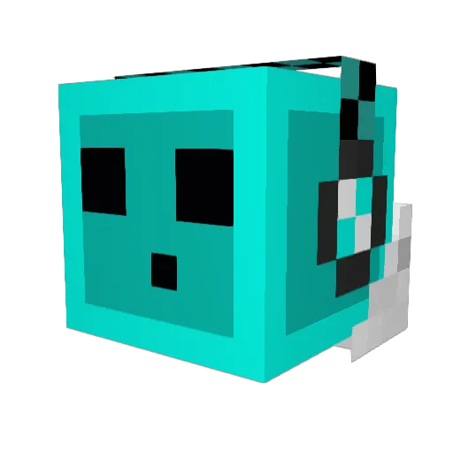 xTopScorez18 Minecraft avatar head, 3D render