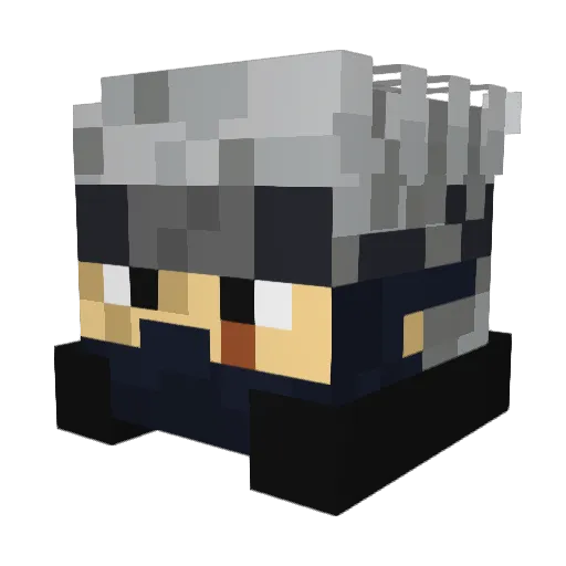 xTorune Minecraft avatar head, 3D render