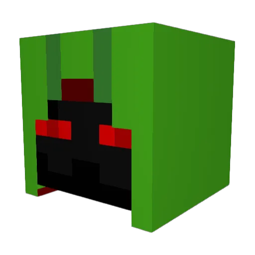 xToxicStormx Minecraft avatar head, 3D render