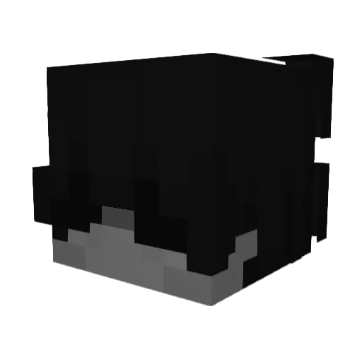 xTreoxeo Minecraft avatar head, 3D render