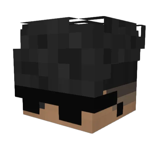 xTrilogy Minecraft avatar head, 3D render