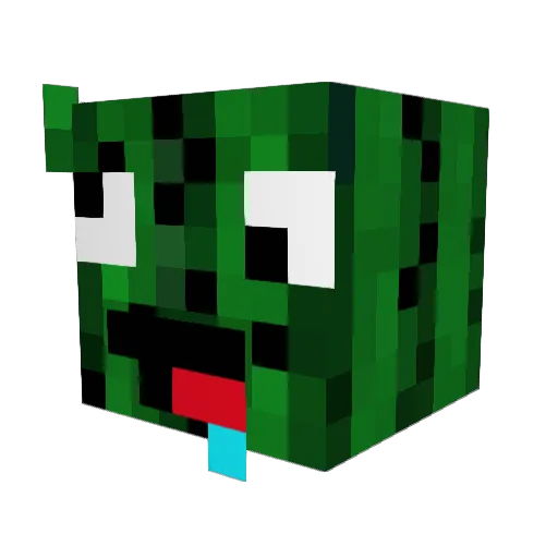 xTryIt Minecraft avatar head, 3D render