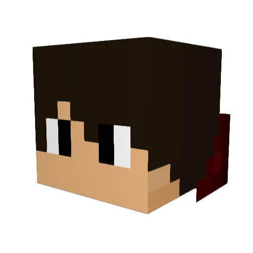 xTyler4k Minecraft avatar head, 3D render