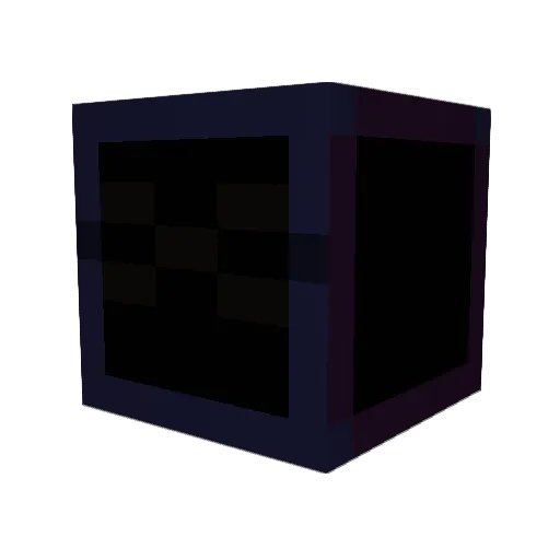 xVainx Minecraft avatar head, 3D render