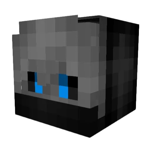 xVenomousHD Minecraft avatar head, 3D render