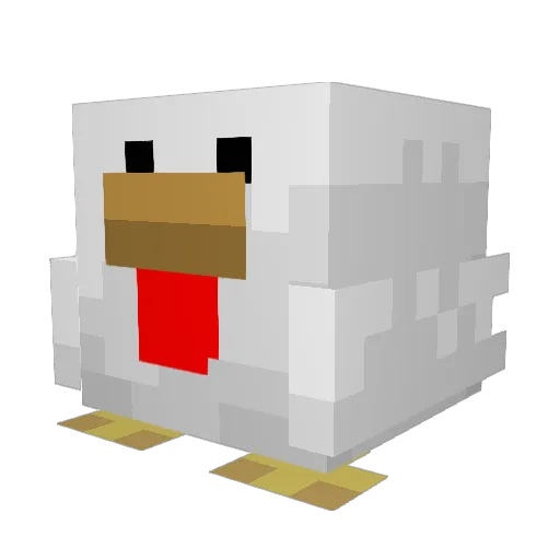 xVeres Minecraft avatar head, 3D render