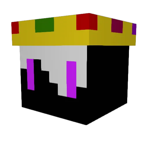 xVexon1337 Minecraft avatar head, 3D render