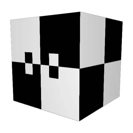 xViada Minecraft avatar head, 3D render