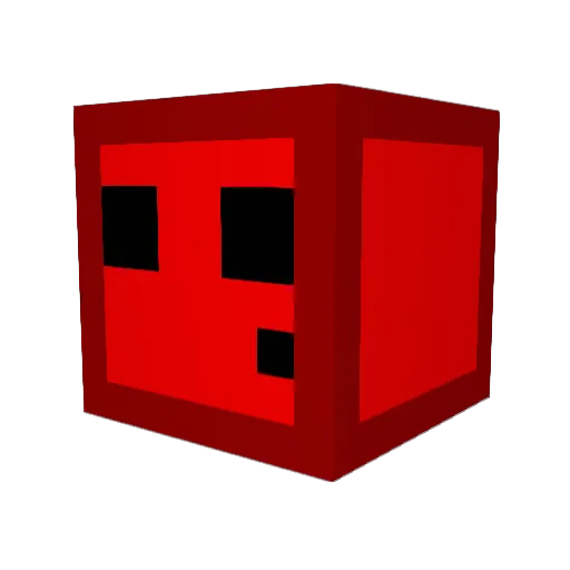 xVqltagex Minecraft avatar head, 3D render