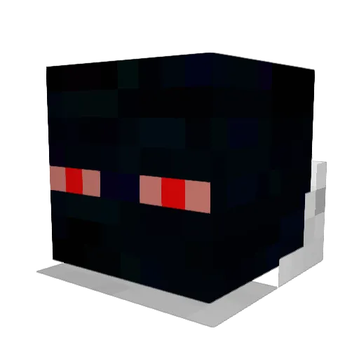 xWoolfx Minecraft avatar head, 3D render