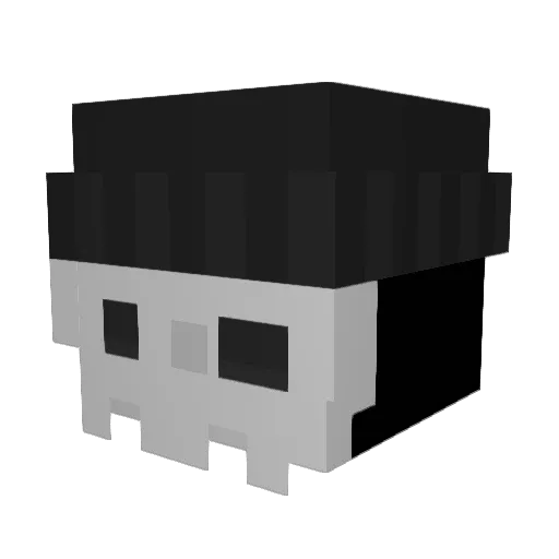 xX69PITI69Xx Minecraft avatar head, 3D render
