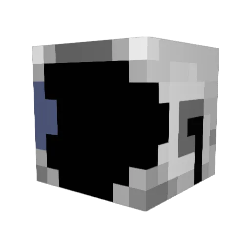 xXAiriousXx Minecraft avatar head, 3D render