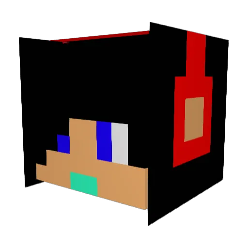 xXAngryBOSSXx Minecraft avatar head, 3D render