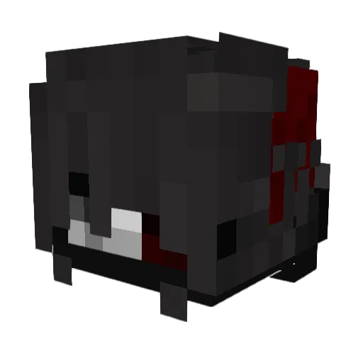 xXAriazXx Minecraft avatar head, 3D render