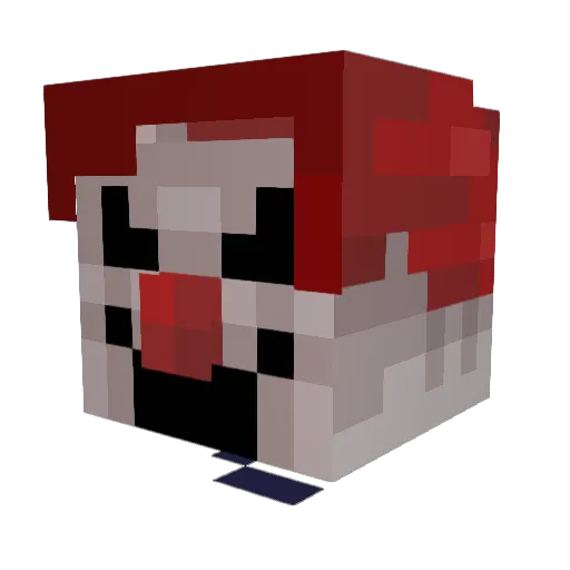 xXBRAVEMANXx Minecraft avatar head, 3D render