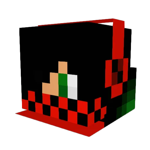 xXBRYCE98Xx Minecraft avatar head, 3D render