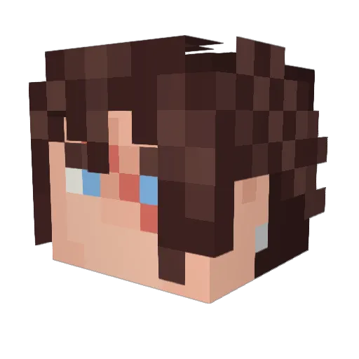 xXBigFatMamaXx Minecraft avatar head, 3D render