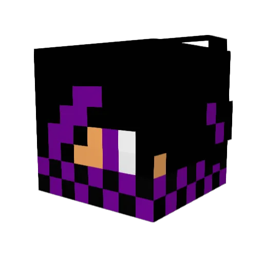 xXBioDevilxX Minecraft avatar head, 3D render