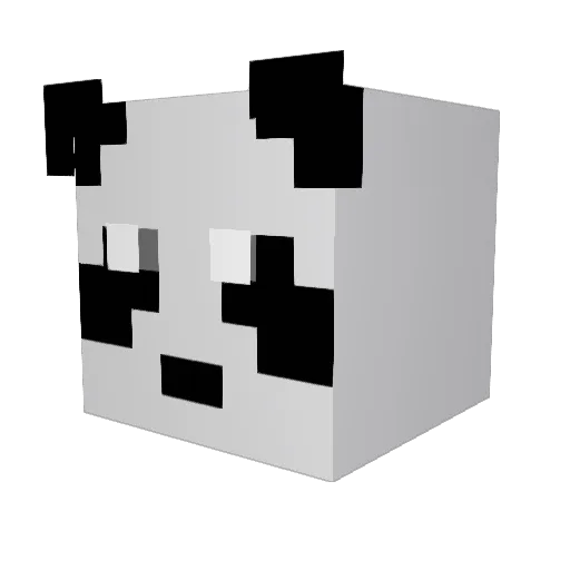 xXBlade69 Minecraft avatar head, 3D render