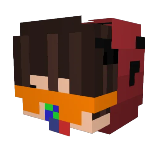 xXBridgeGodXx Minecraft avatar head, 3D render