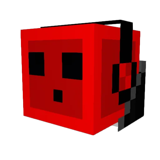 xXCecOXx Minecraft avatar head, 3D render