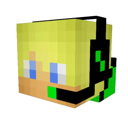 xXCedrikplaysXx Minecraft avatar head, 3D render