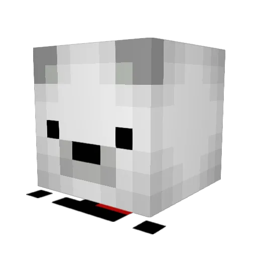 xXChickenBaltiXx Minecraft avatar head, 3D render