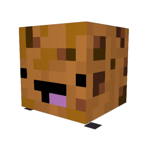 xXCookieBladeXx Minecraft avatar head, 3D render