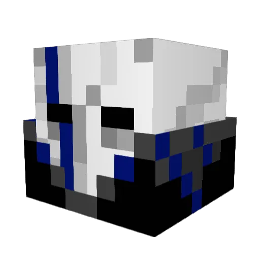 xXCurryGodXx Minecraft avatar head, 3D render