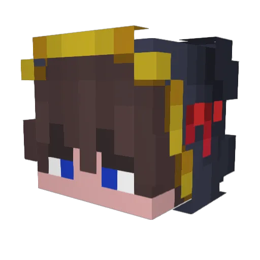 xXDamian03Xx Minecraft avatar head, 3D render