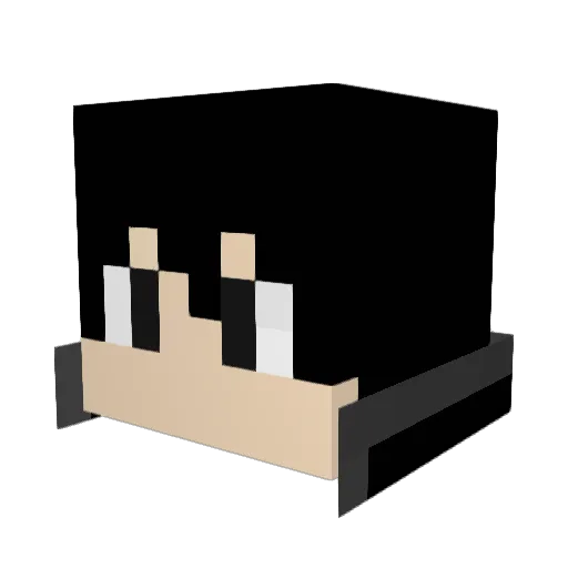 xXDani2003Xx Minecraft avatar head, 3D render