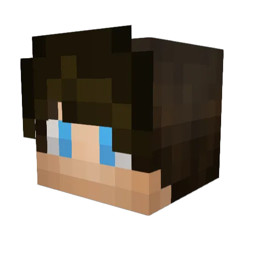 xXDanielxITAXx Minecraft avatar head, 3D render