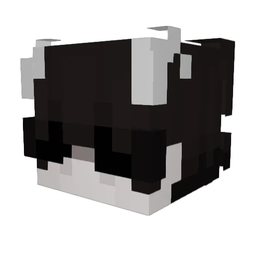 xXDarkXxYT32 Minecraft avatar head, 3D render