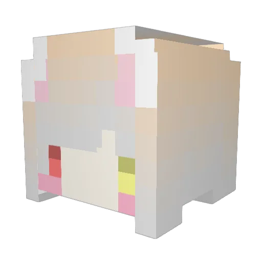 xXDeadlyMikeXx Minecraft avatar head, 3D render
